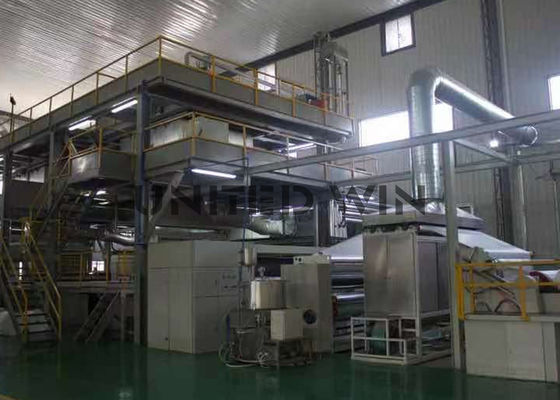 15-100g SMS Spun Meltblown Non Woven Fabric Machine Automatic For Mask Protective Suit