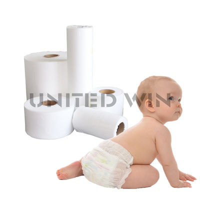 Polypropylene PP Spunbond Meltblown Non Woven Fabric Roll For Sanitary Napkin Diaper