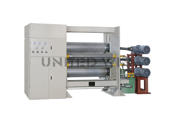 2 3 4 Roll Calender Machine For Rubber Non Woven Calendar  Hot Rolling High Speed