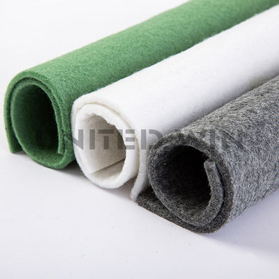เข็มโพลีเอสเตอร์ 100% เจาะผ้าสักหลาดไม่ทอสำหรับพรม Coasters Felt Bag